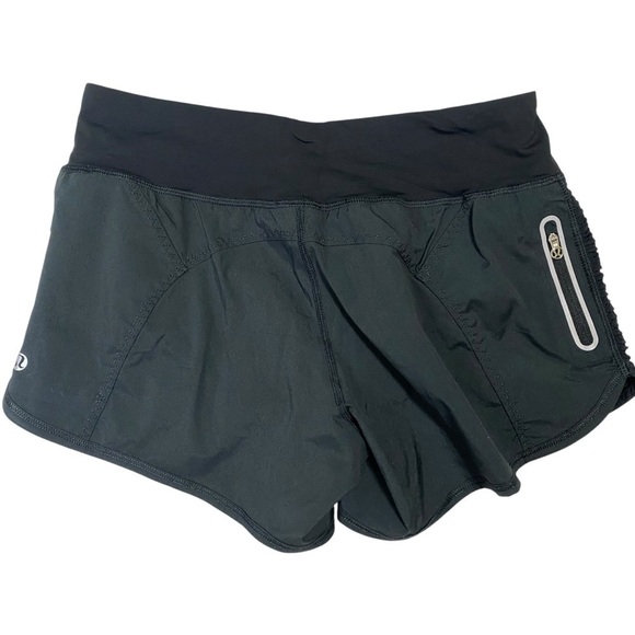 Lululemon Run: Bright At Night Short Sz 4 Black - Picture 5 of 14